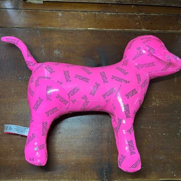 RARE Pink Victoria’s Secret Large Plush Dog EUC - Picture 1 of 7